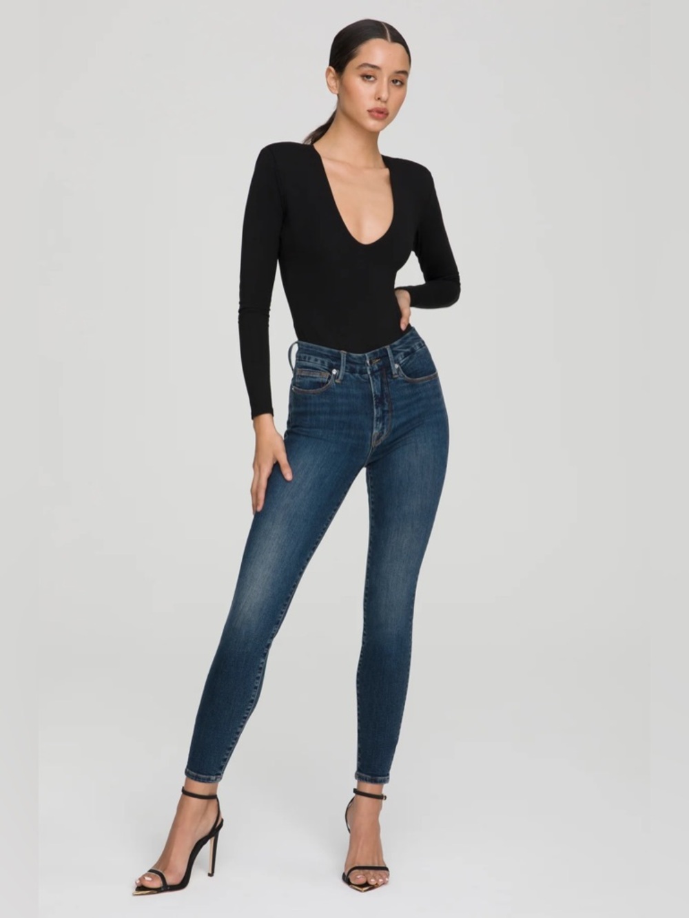 Good American Good Legs Skinny Jeans